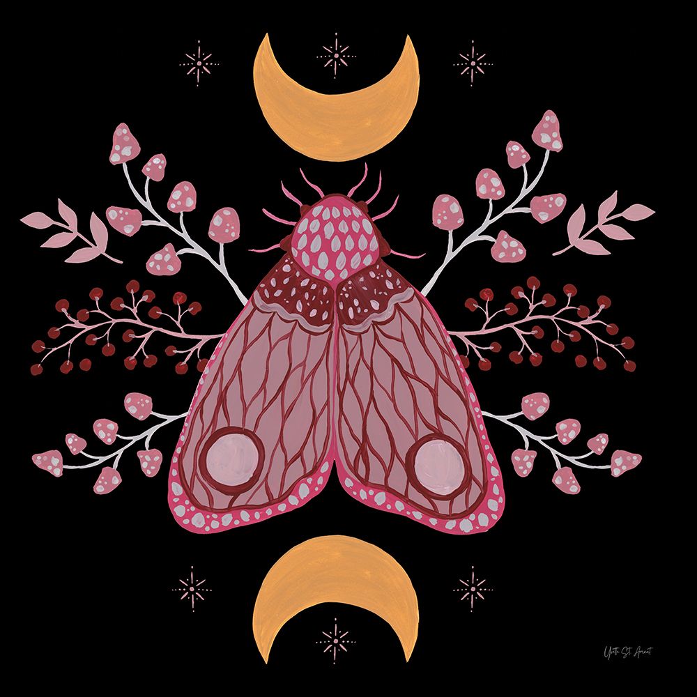 Moon Moth IV art print by Yvette St. Amant for $57.95 CAD