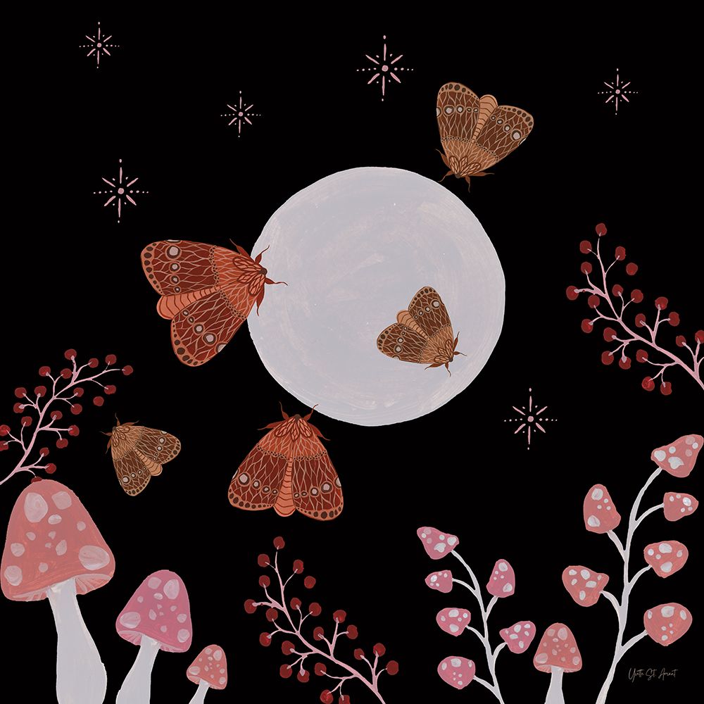 Moon Moth X art print by Yvette St. Amant for $57.95 CAD