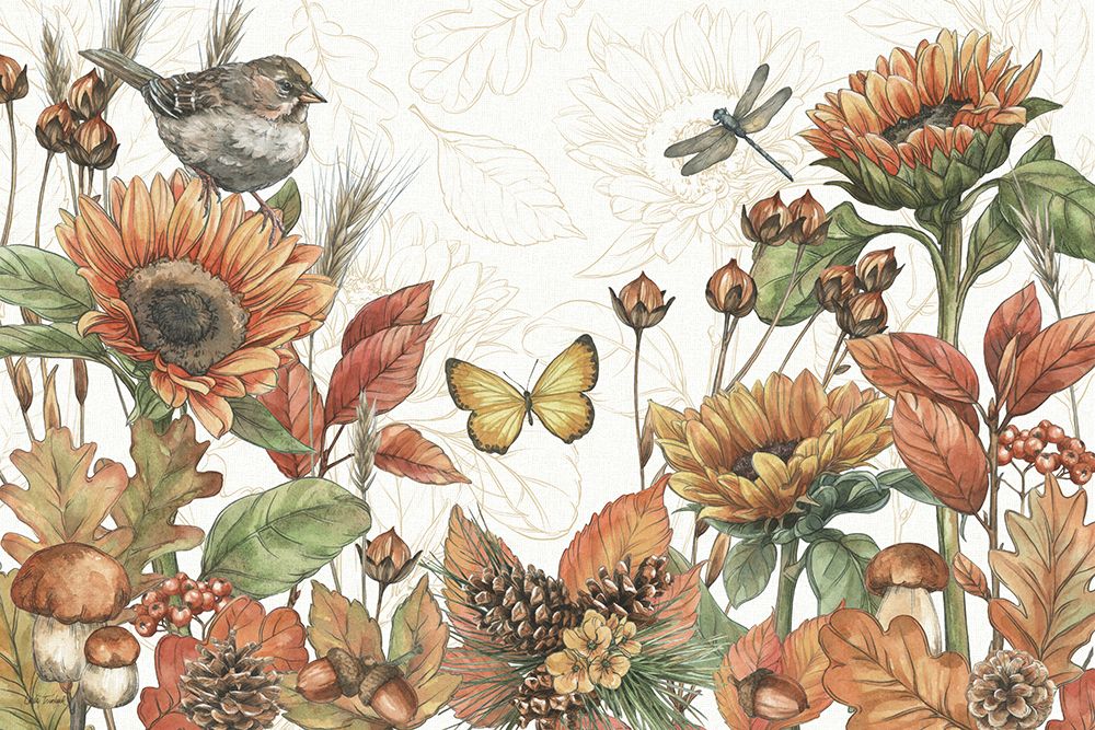 Harvest Home I art print by Leslie Trimbach for $57.95 CAD