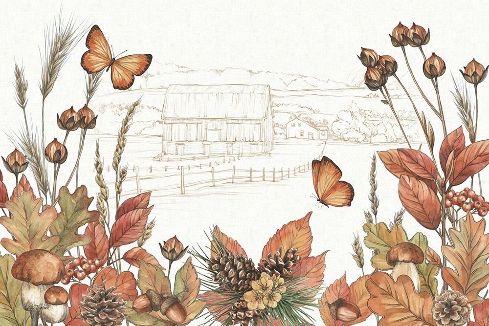 Harvest Home VI art print by Leslie Trimbach for $57.95 CAD