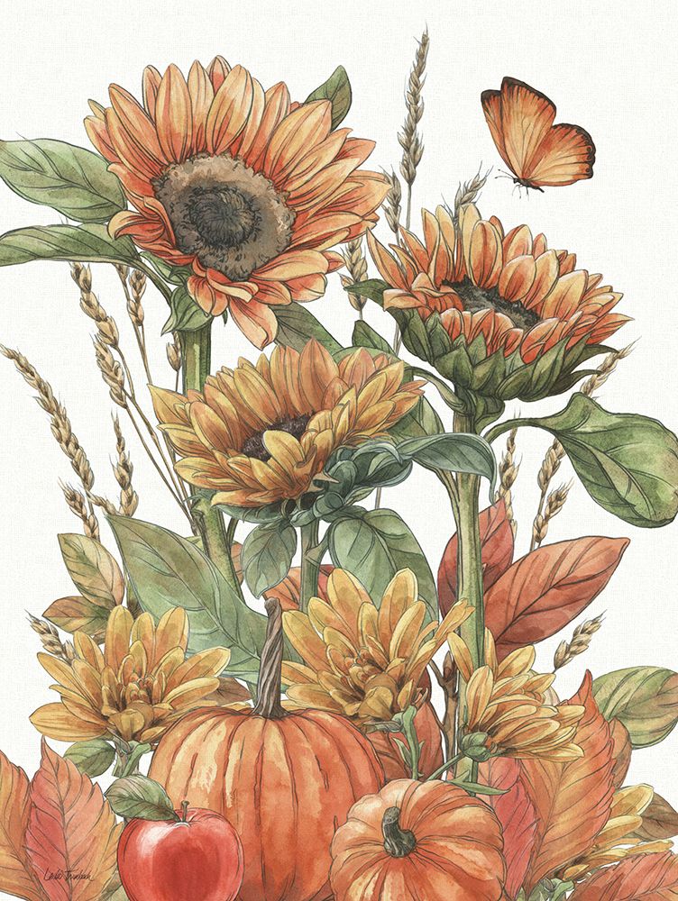 Harvest Home IX art print by Leslie Trimbach for $57.95 CAD