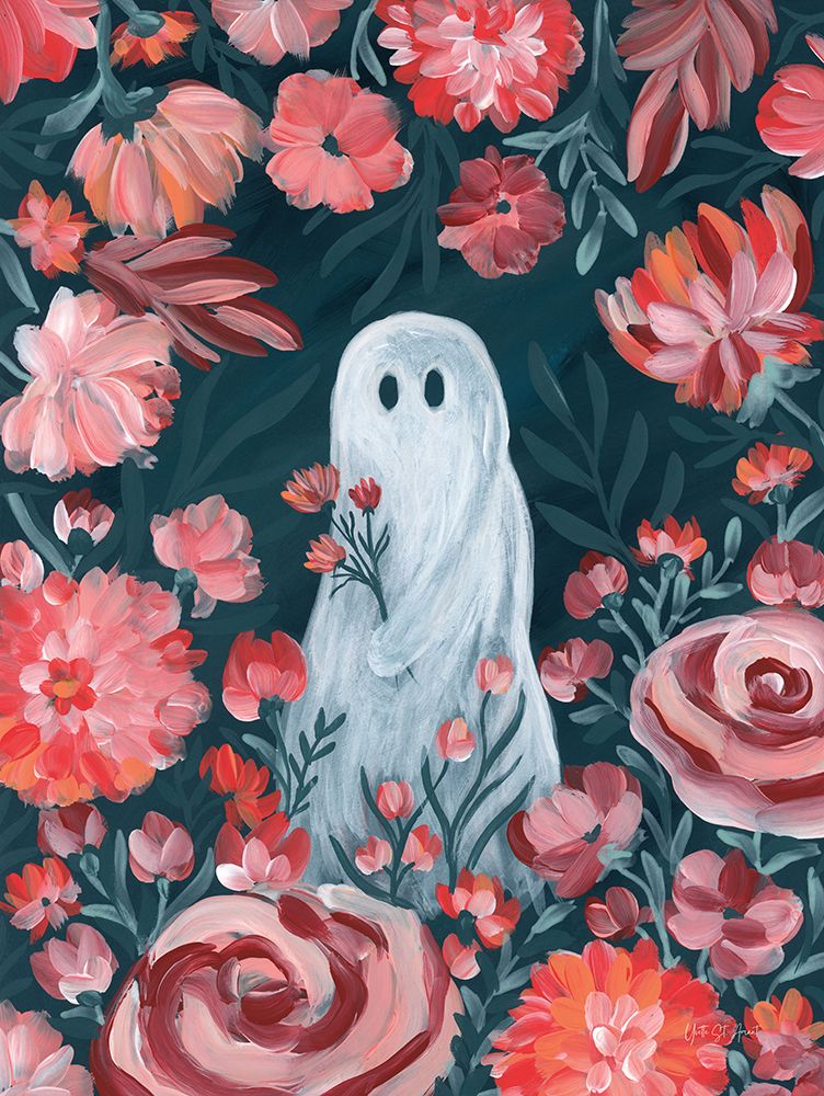 Ghost Among the Flowers art print by Yvette St. Amant for $57.95 CAD