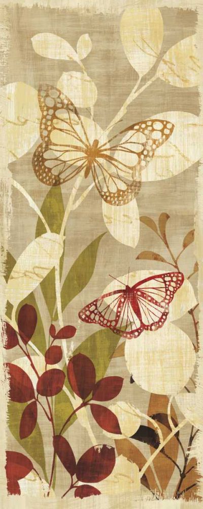 Warm Fluttering Panel I art print by Wild Apple Portfolio for $57.95 CAD