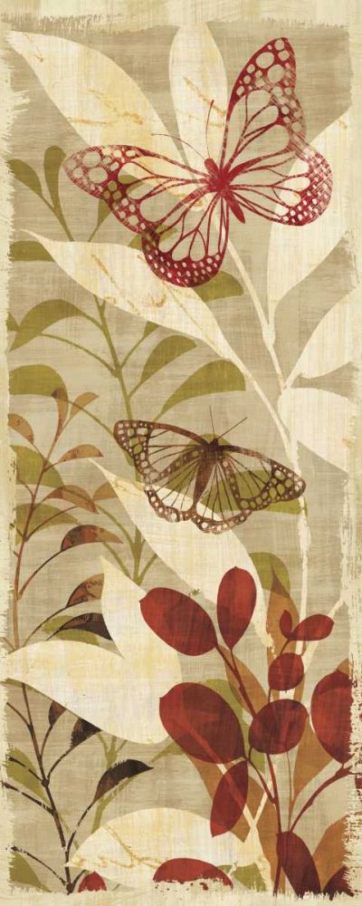 Warm Fluttering Panel II art print by Wild Apple Portfolio for $57.95 CAD