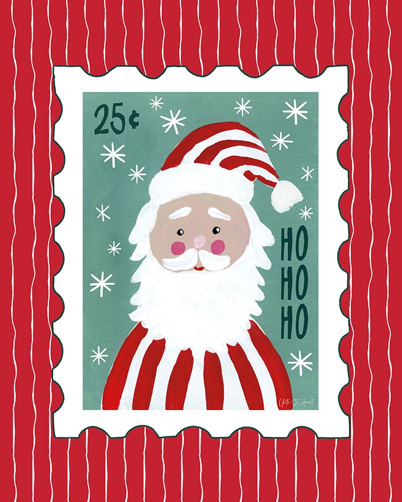 Holly Jolly Mail I art print by Yvette St. Amant for $57.95 CAD