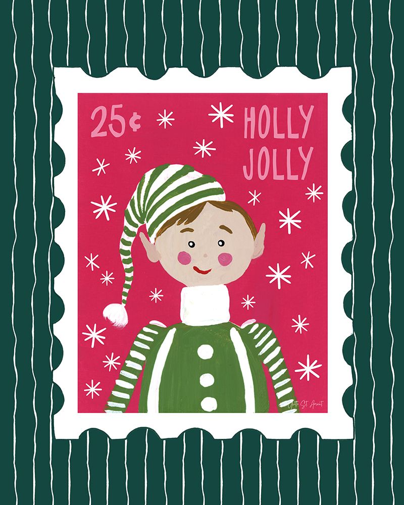 Holly Jolly Mail III art print by Yvette St. Amant for $57.95 CAD
