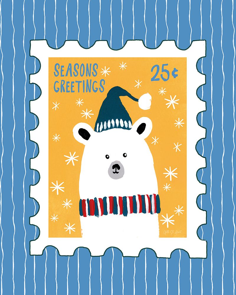 Holly Jolly Mail V art print by Yvette St. Amant for $57.95 CAD