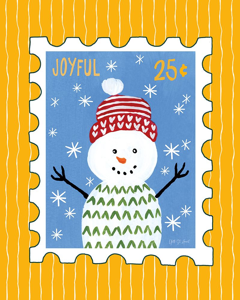 Holly Jolly Mail VI art print by Yvette St. Amant for $57.95 CAD