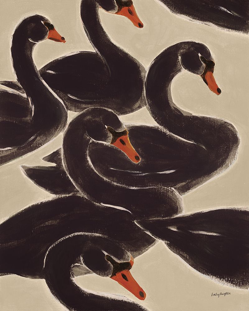 Reprieve Black Swan art print by Haley Knighten for $57.95 CAD
