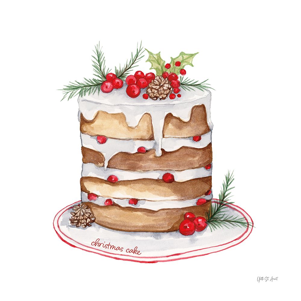 Frosted Traditions IV art print by Yvette St. Amant for $57.95 CAD