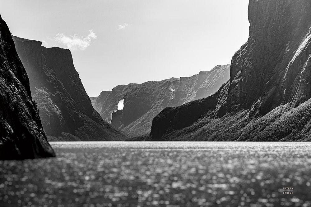 Western Brook Pond BW art print by Nathan Larson for $57.95 CAD