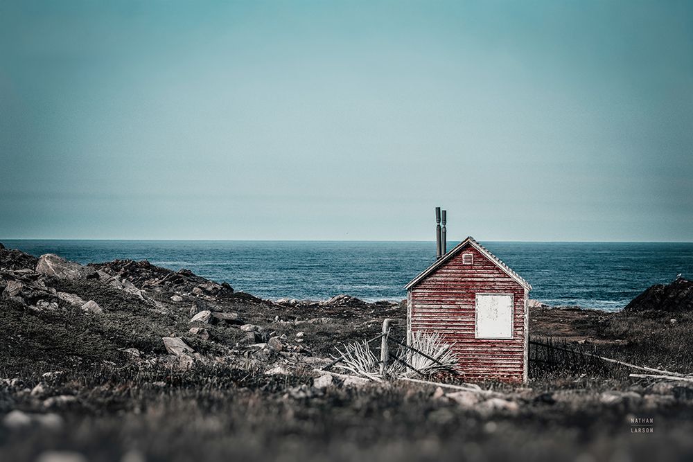 Newfoundland Historic Buildings Contrast art print by Nathan Larson for $57.95 CAD