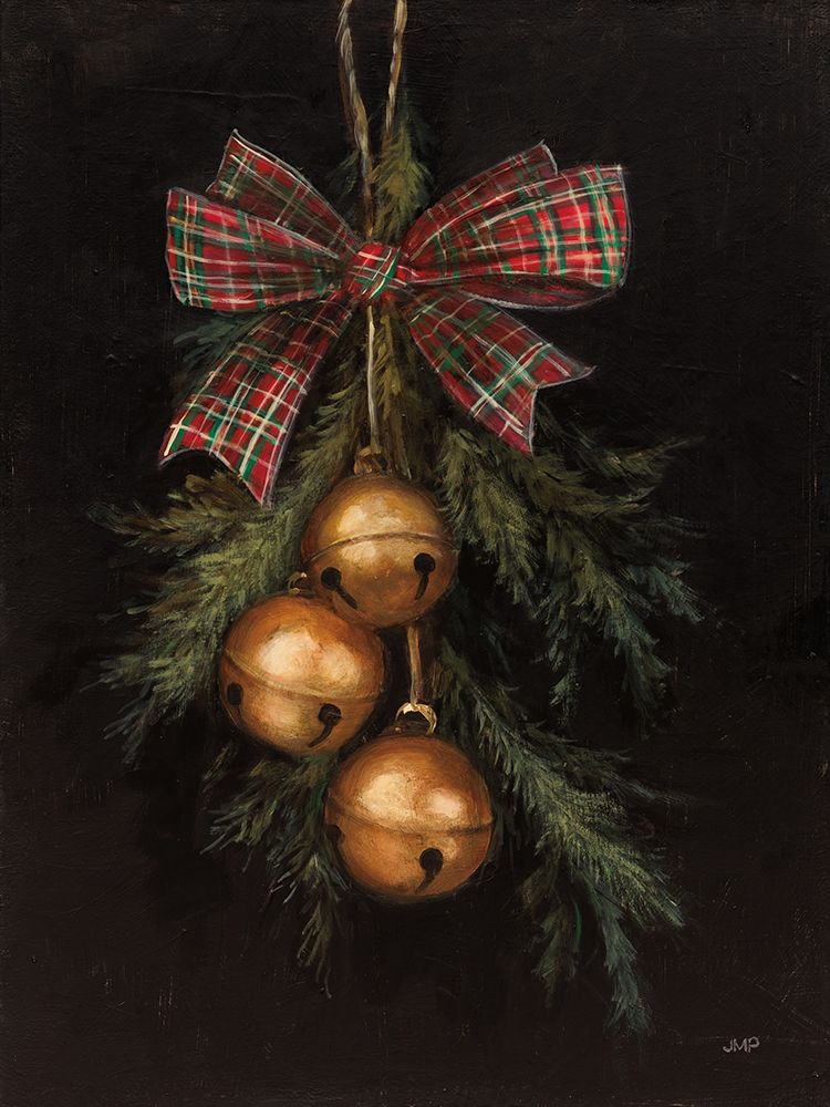 Christmas Bells I art print by Julia Purinton for $57.95 CAD