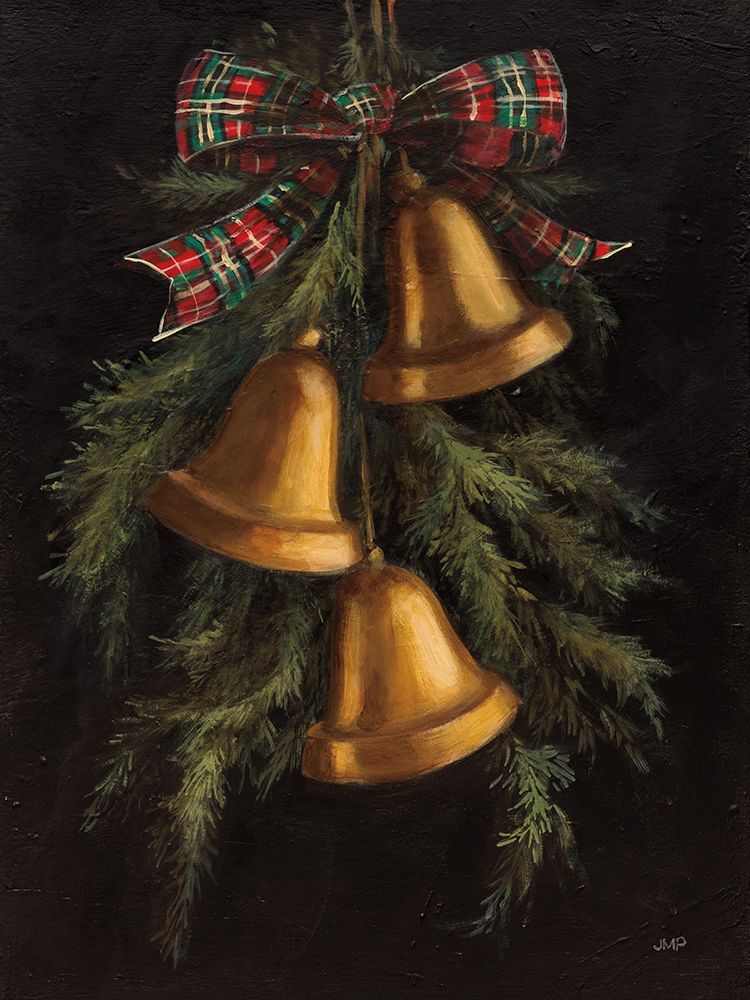 Christmas Bells II art print by Julia Purinton for $57.95 CAD