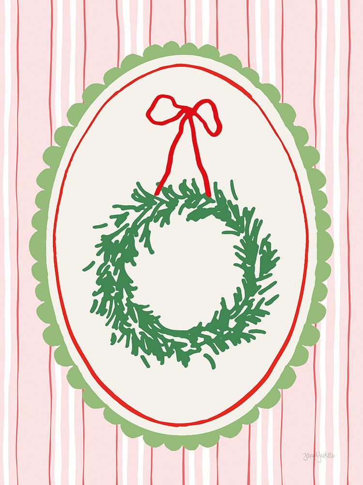 Christmas Doodle V art print by Jenaya Jackson for $57.95 CAD