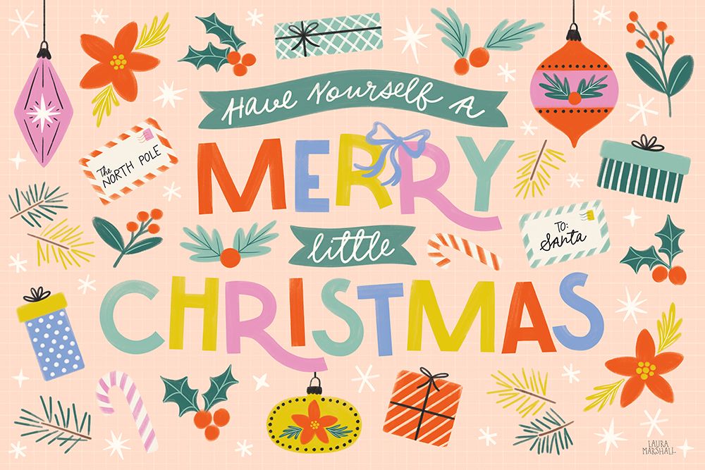 Bright Tidings I art print by Laura Marshall for $57.95 CAD