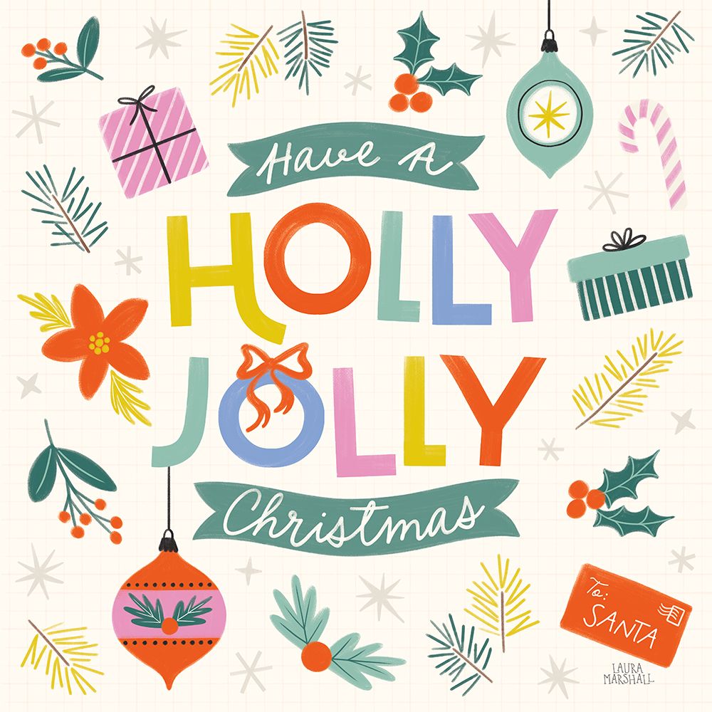 Bright Tidings III art print by Laura Marshall for $57.95 CAD