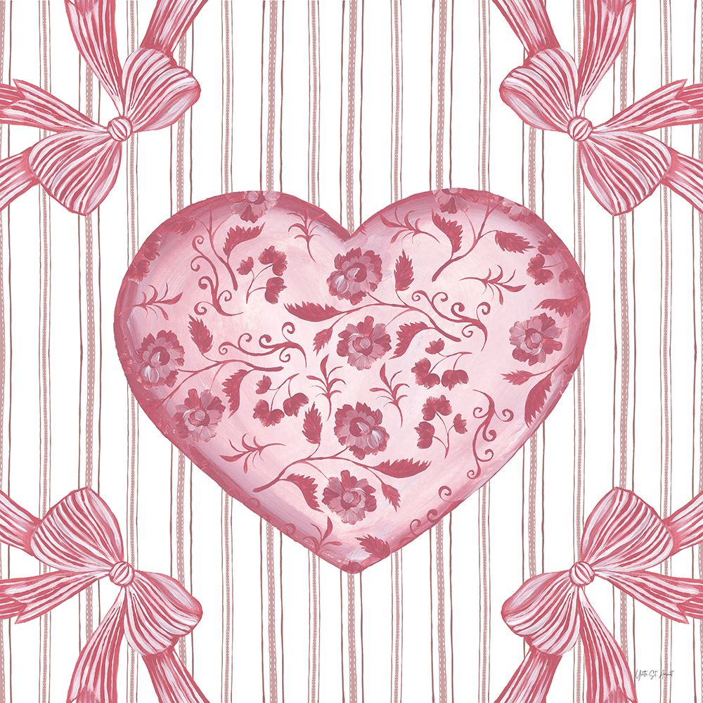 Coquette Valentine I art print by Yvette St. Amant for $57.95 CAD