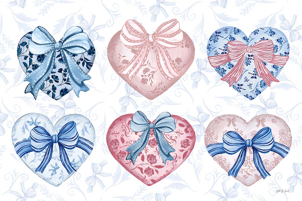 Coquette Valentine IV art print by Yvette St. Amant for $57.95 CAD