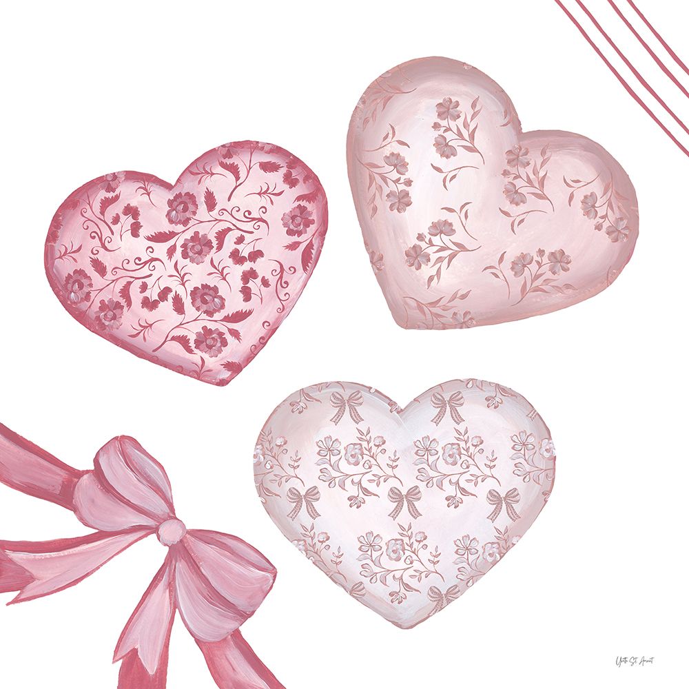 Coquette Valentine VII art print by Yvette St. Amant for $57.95 CAD