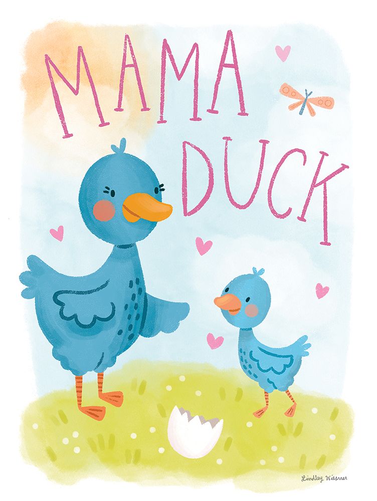 Farm Family I art print by Lindley Wiesner for $57.95 CAD