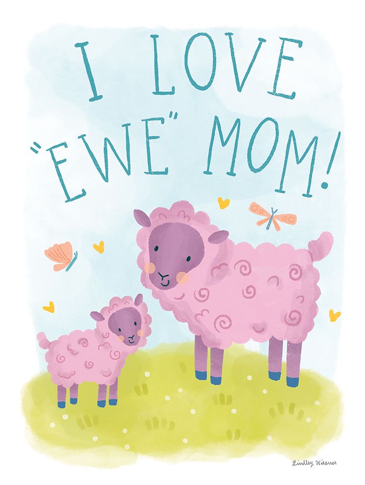 Farm Family II art print by Lindley Wiesner for $57.95 CAD