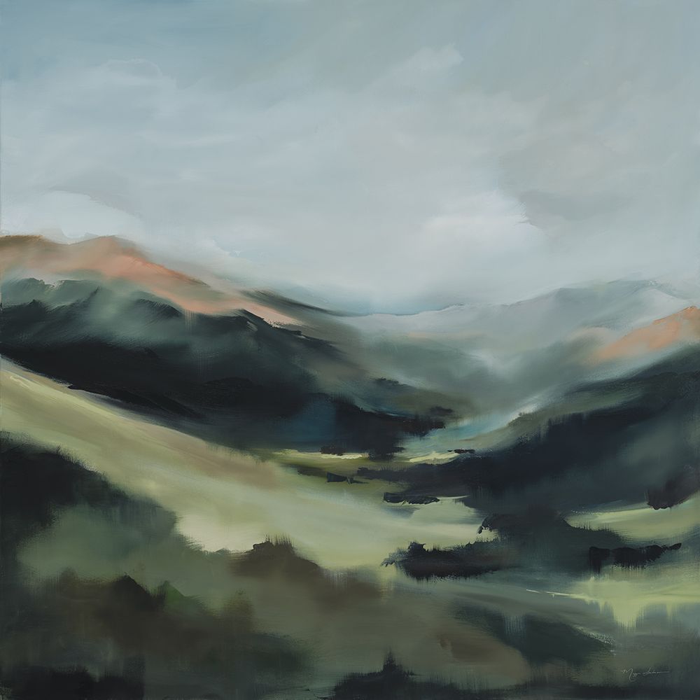 In the Valleys Embrace art print by Maggie Sackmann for $57.95 CAD