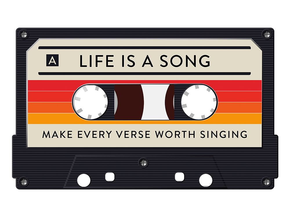 Mix Tape art print by Wild Apple Portfolio for $57.95 CAD