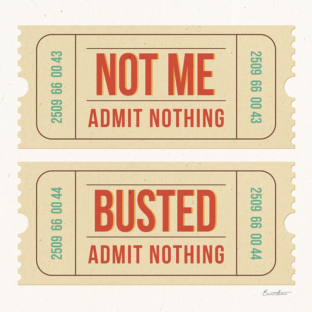 Admit Nothing II art print by Belinda Aldrich for $57.95 CAD
