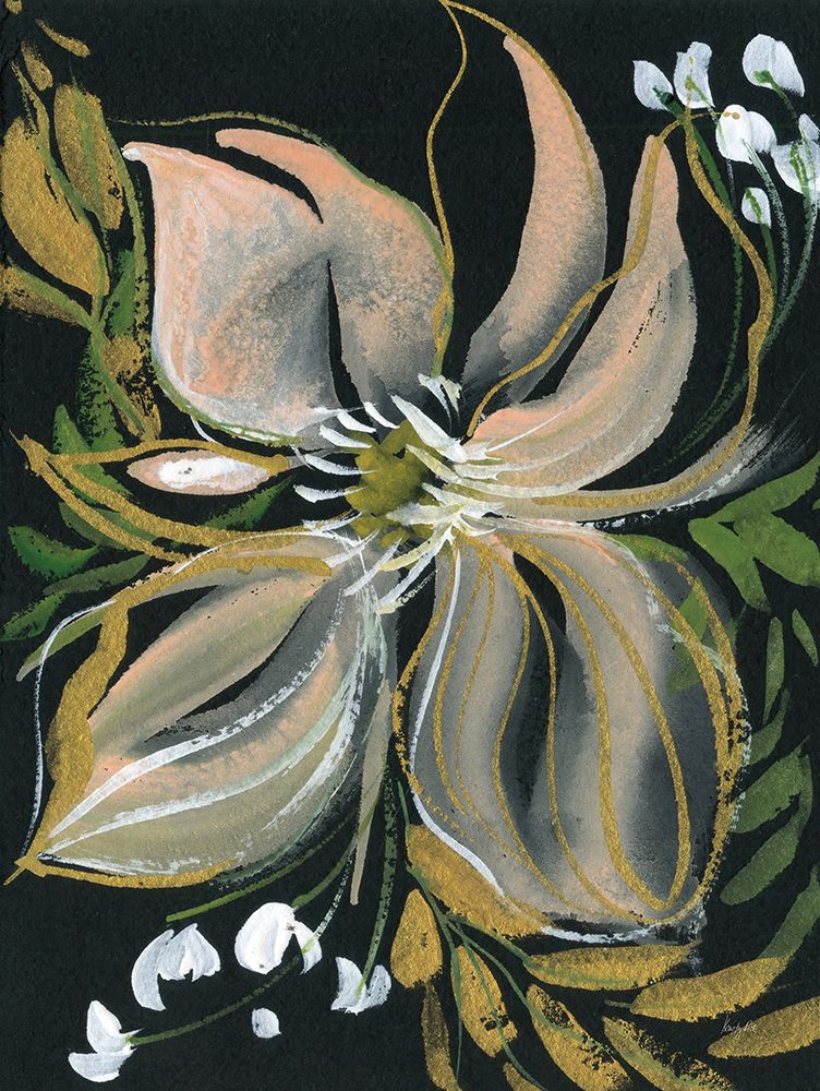 Gilded Garden II art print by Kristy Rice for $57.95 CAD