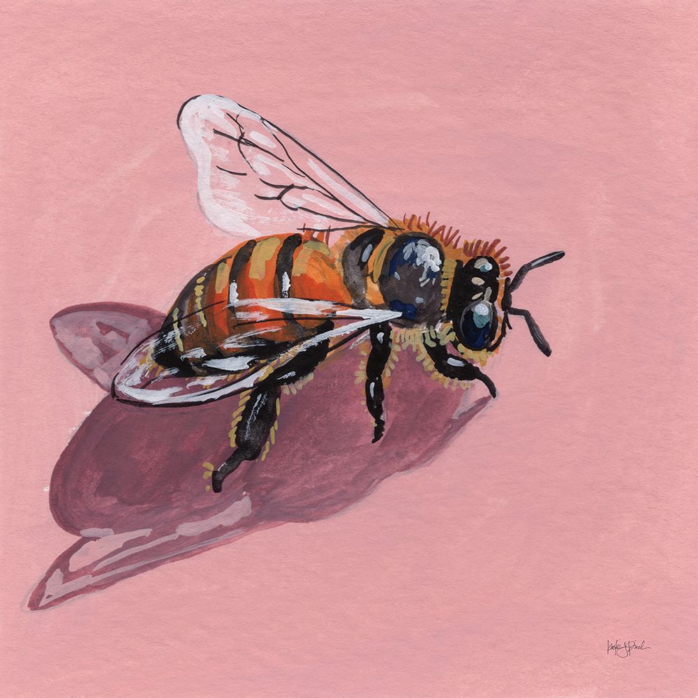 Simple Little Bee art print by Kate Jarvik Birch for $57.95 CAD