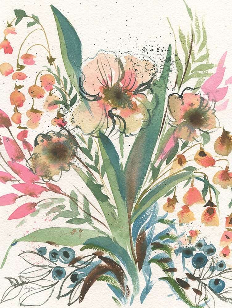 Pastel Petals art print by Kristy Rice for $57.95 CAD