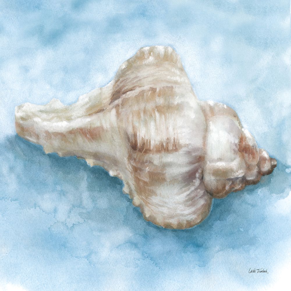 Coastal Calm I art print by Leslie Trimbach for $57.95 CAD