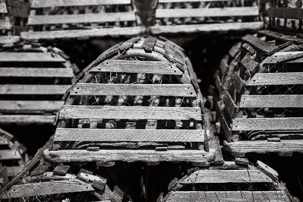 Lobster Traps art print by Nathan Larson for $57.95 CAD