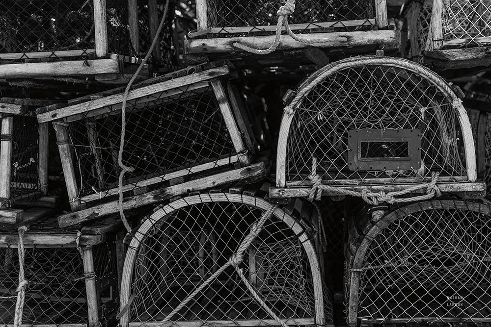 Fishing Village Traps art print by Nathan Larson for $57.95 CAD