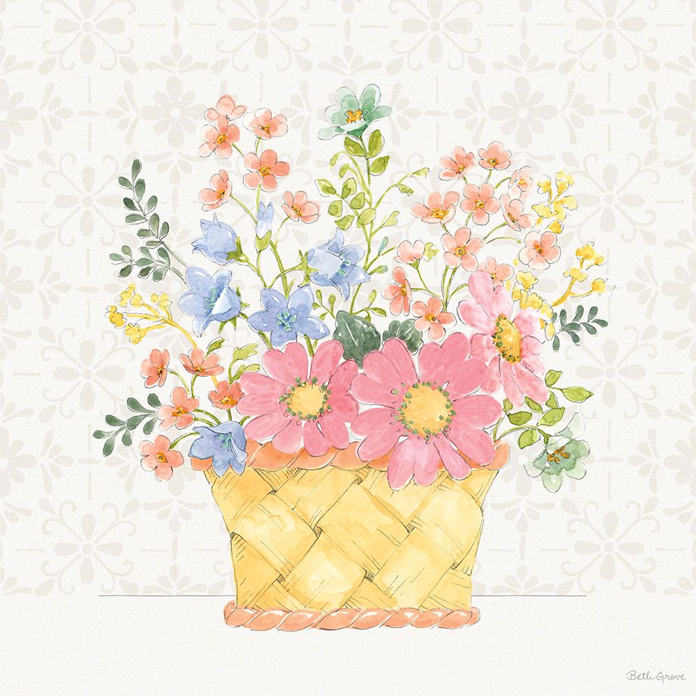 Petals and Promise I art print by Beth Grove for $57.95 CAD