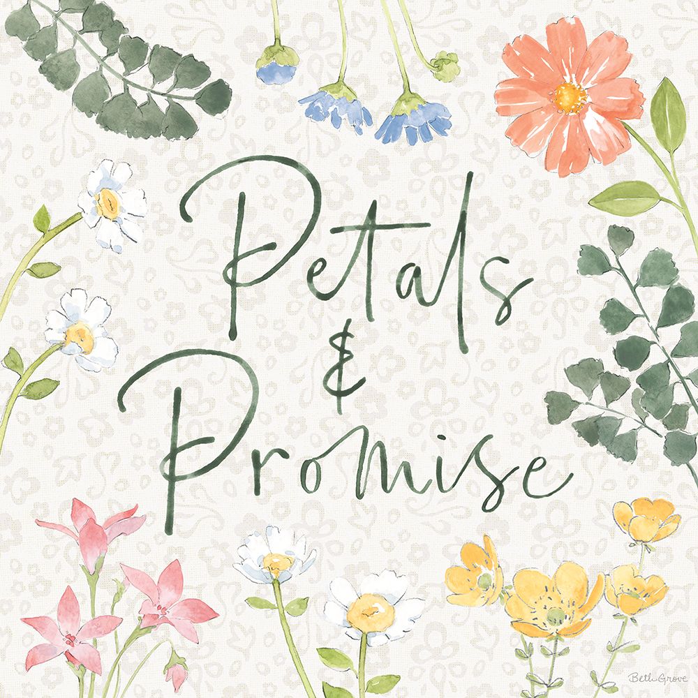 Petals and Promise V art print by Beth Grove for $57.95 CAD