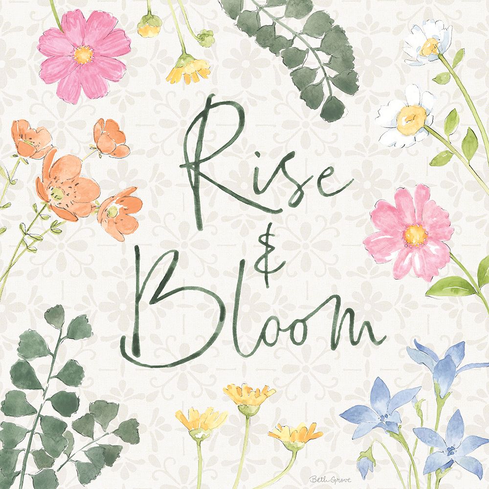 Petals and Promise VI art print by Beth Grove for $57.95 CAD