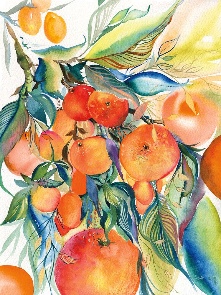 Orange Grove art print by Kristy Rice for $57.95 CAD