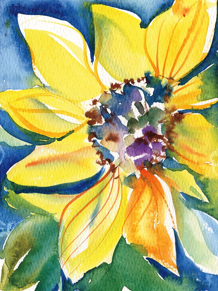Yellow Joy art print by Kristy Rice for $57.95 CAD