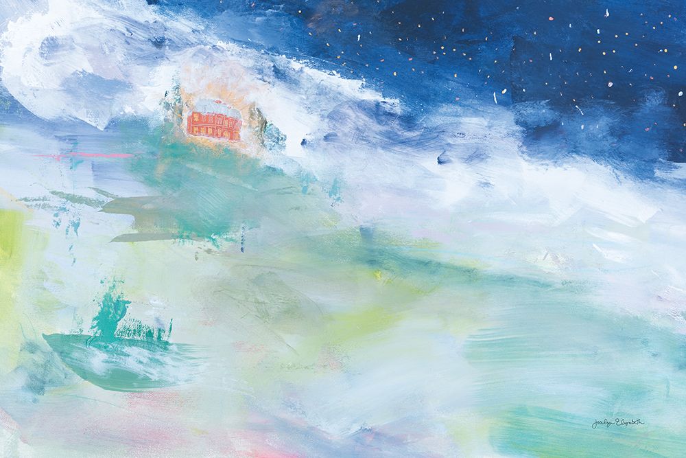 Distant Chateau art print by Jocelyn Elizabeth for $57.95 CAD