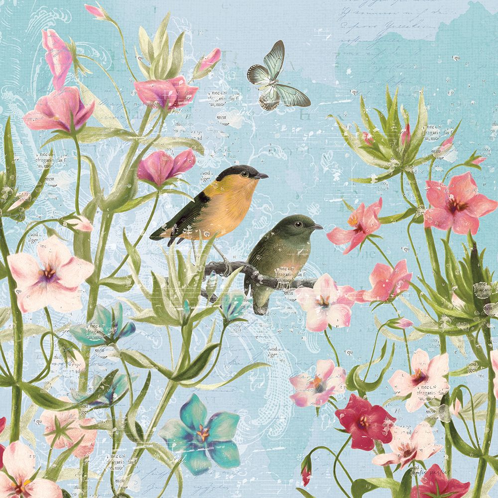 Bird Song I art print by Katie Pertiet for $57.95 CAD