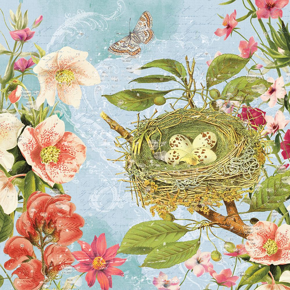 Bird Song II art print by Katie Pertiet for $57.95 CAD