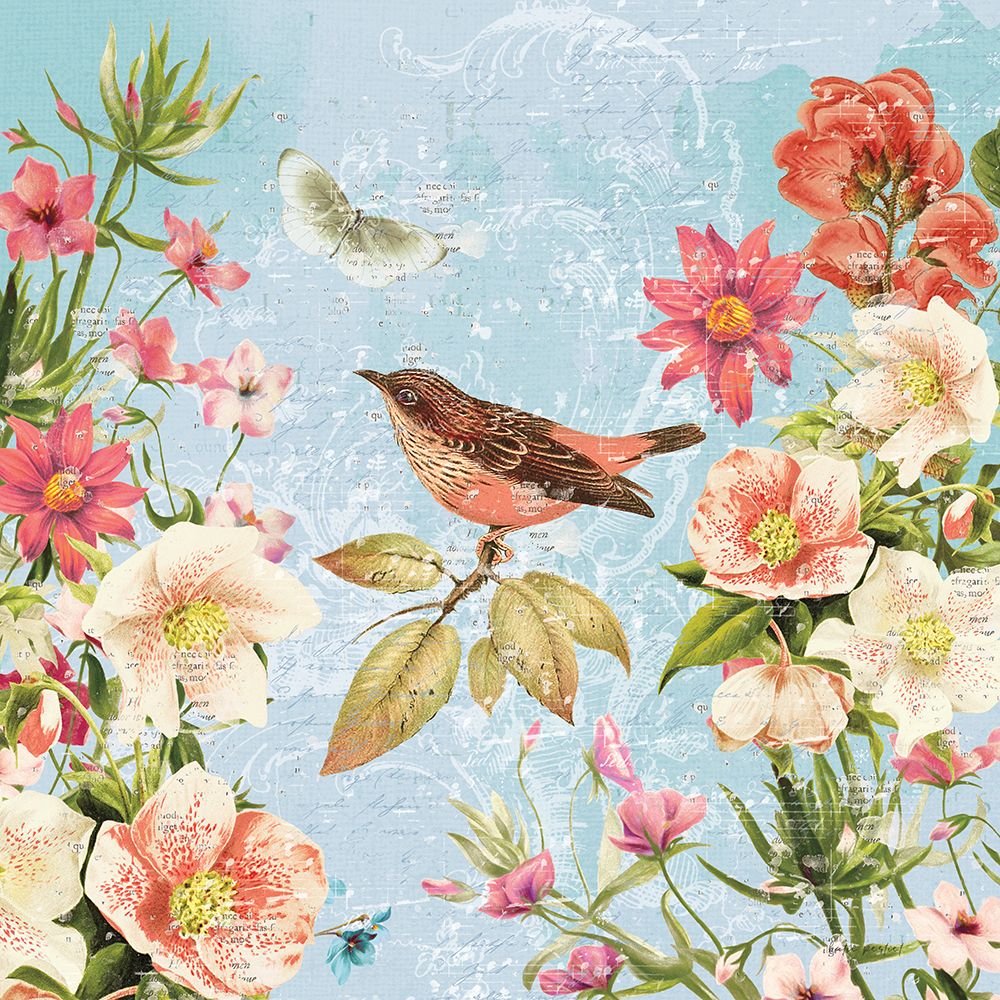 Bird Song IV art print by Katie Pertiet for $57.95 CAD