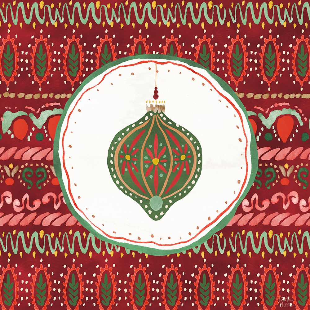 Holiday Harmony VI art print by Dina June for $57.95 CAD
