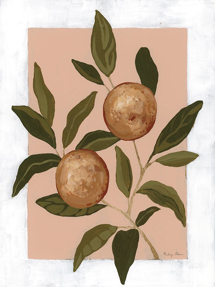 Orange Study I art print by Mackenzie Nelson for $57.95 CAD