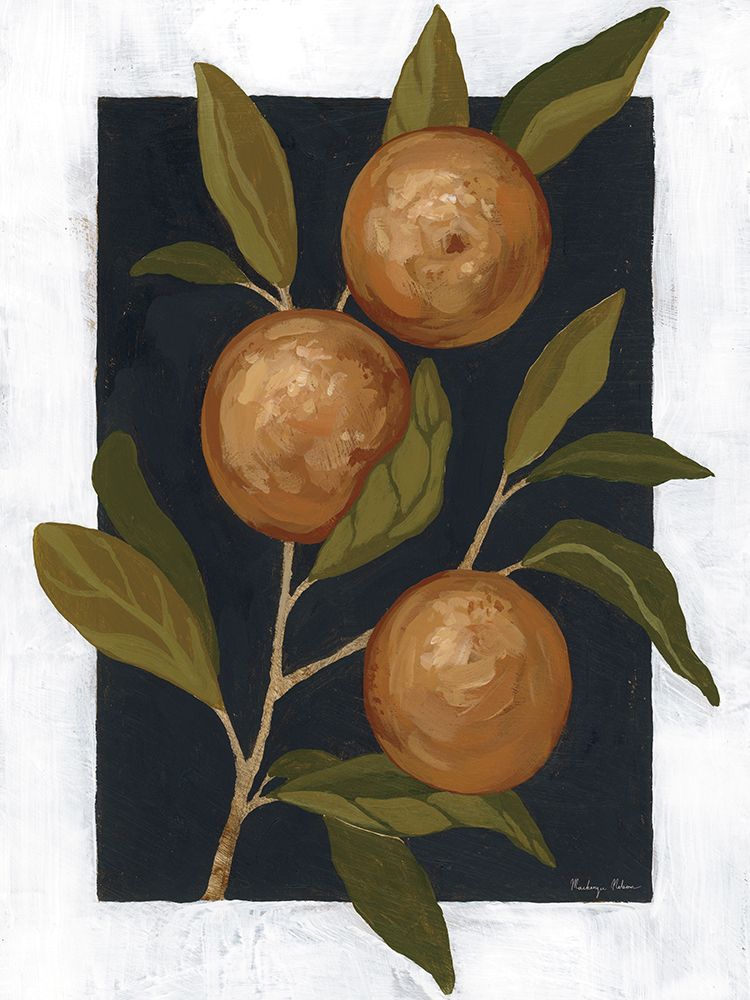 Orange Study IV art print by Mackenzie Nelson for $57.95 CAD