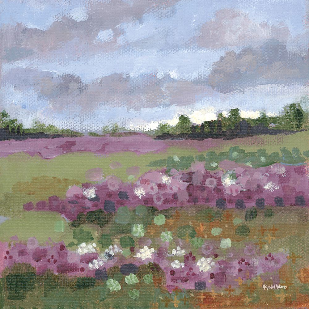 Field of Clover art print by Krystal Adams for $57.95 CAD