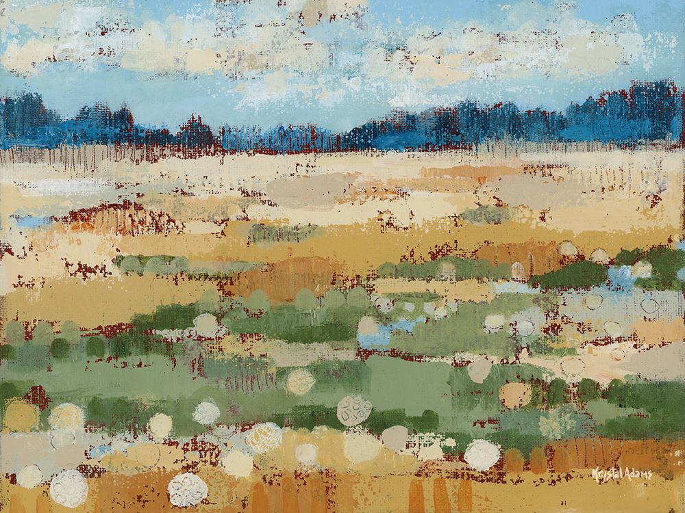 Amber Waves art print by Krystal Adams for $57.95 CAD