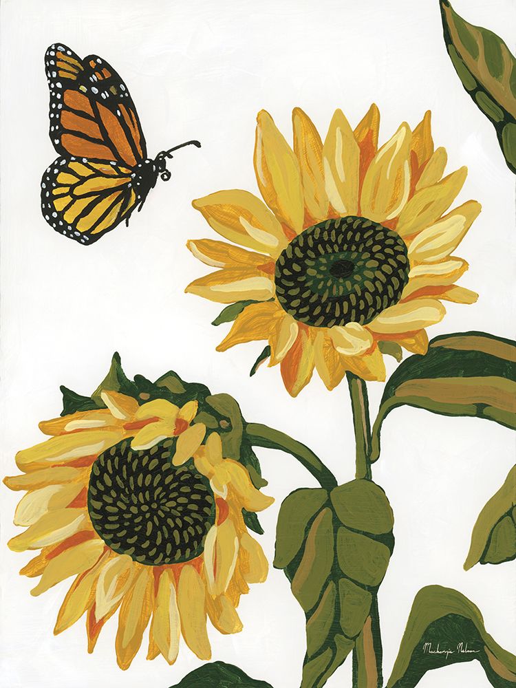 September Sunflowers II art print by Mackenzie Nelson for $57.95 CAD